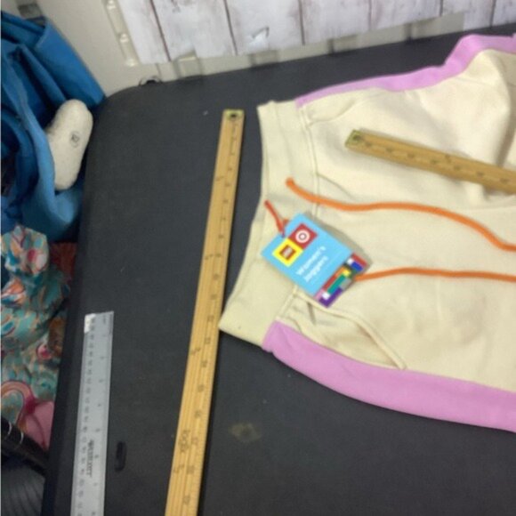 LIMITED EDITION Lego WOMEN'S JOGGERS Jogger Pants - CREAM / PINK - xSMALL - Picture 3 of 6